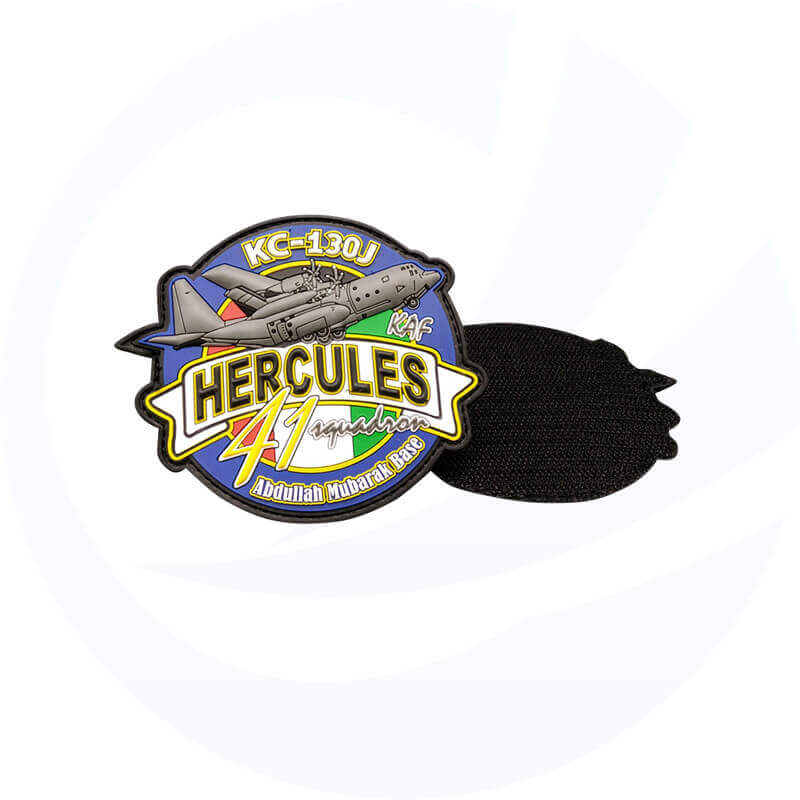 petit patch PVC arc-en-ciel personnalisé