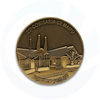 Iron symbolique grande pièce de monnaie