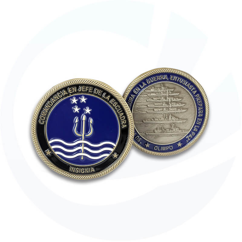 Star Iron Large Challenge Coin