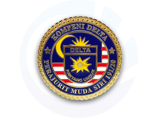 Monnaies de défi militaire de Malaisie