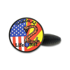 Patch PVC orange papillon militaire