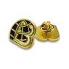 Métal Art Artisanat Zinc Alliage 3D Gold Badge Activité Cadeau promotionnel Pin de revers